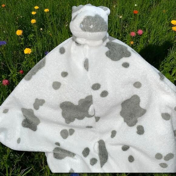 Angel Dear Lovey Cow Security Blanket Plush Nursery Farm Animal Baby Shower 12" - Picture 1 of 7